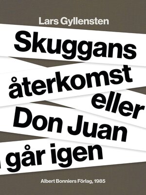 cover image of Skuggans återkomst eller Don Juan går igen